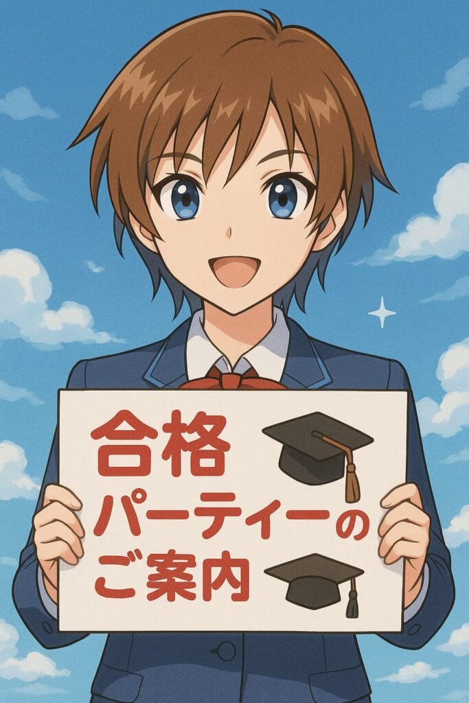 卒業祝いのご案内